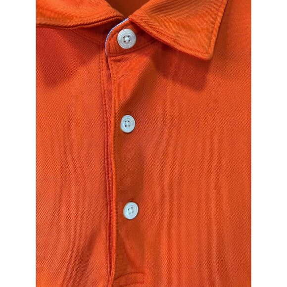 Walter Hagen Orange Golf Polo‎ Shirt Preppy size Large - Picture 3 of 10